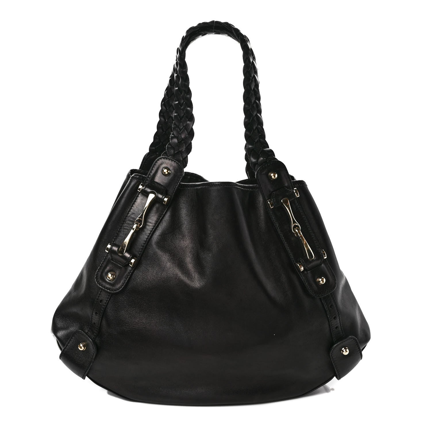 Gucci Calfskin Medium Pelham Shoulder Bag Black 1 of 11