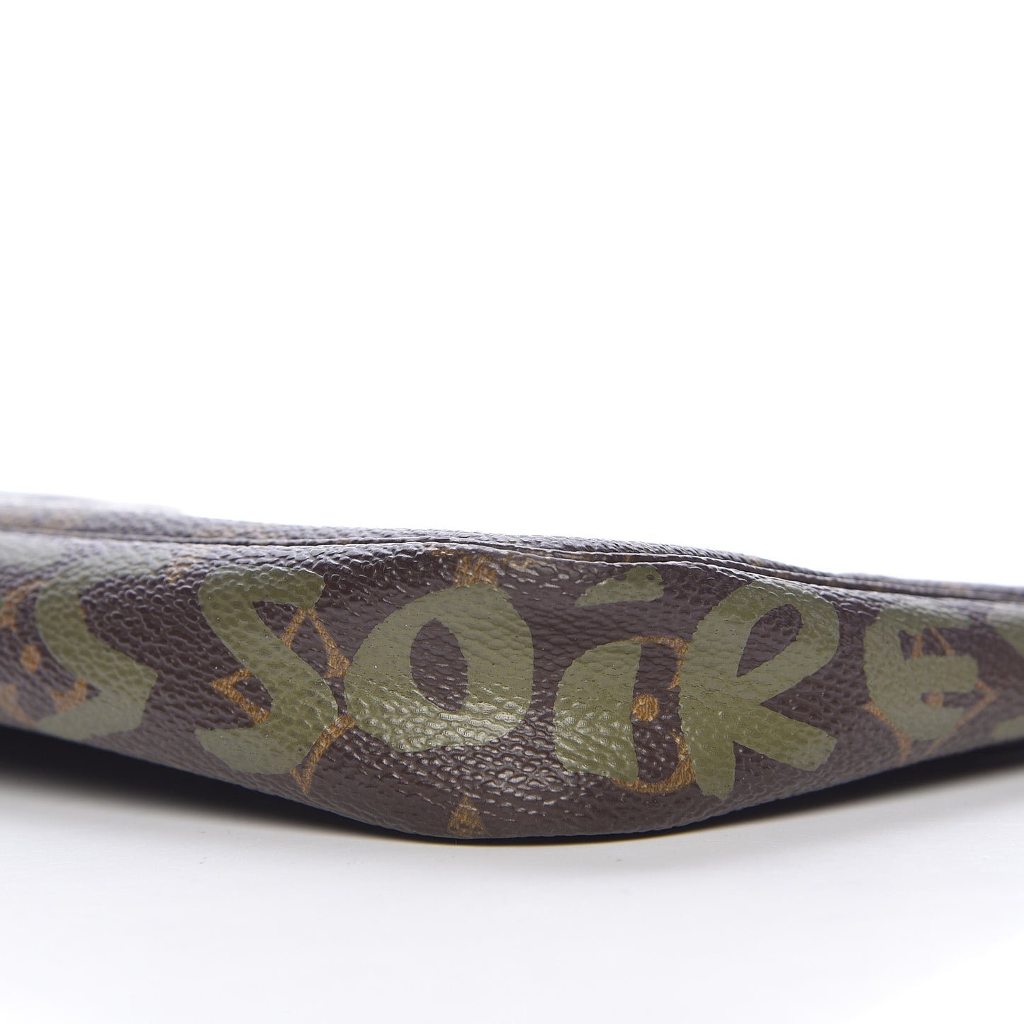 Monogram Graffiti Pochette Accessories Kaki