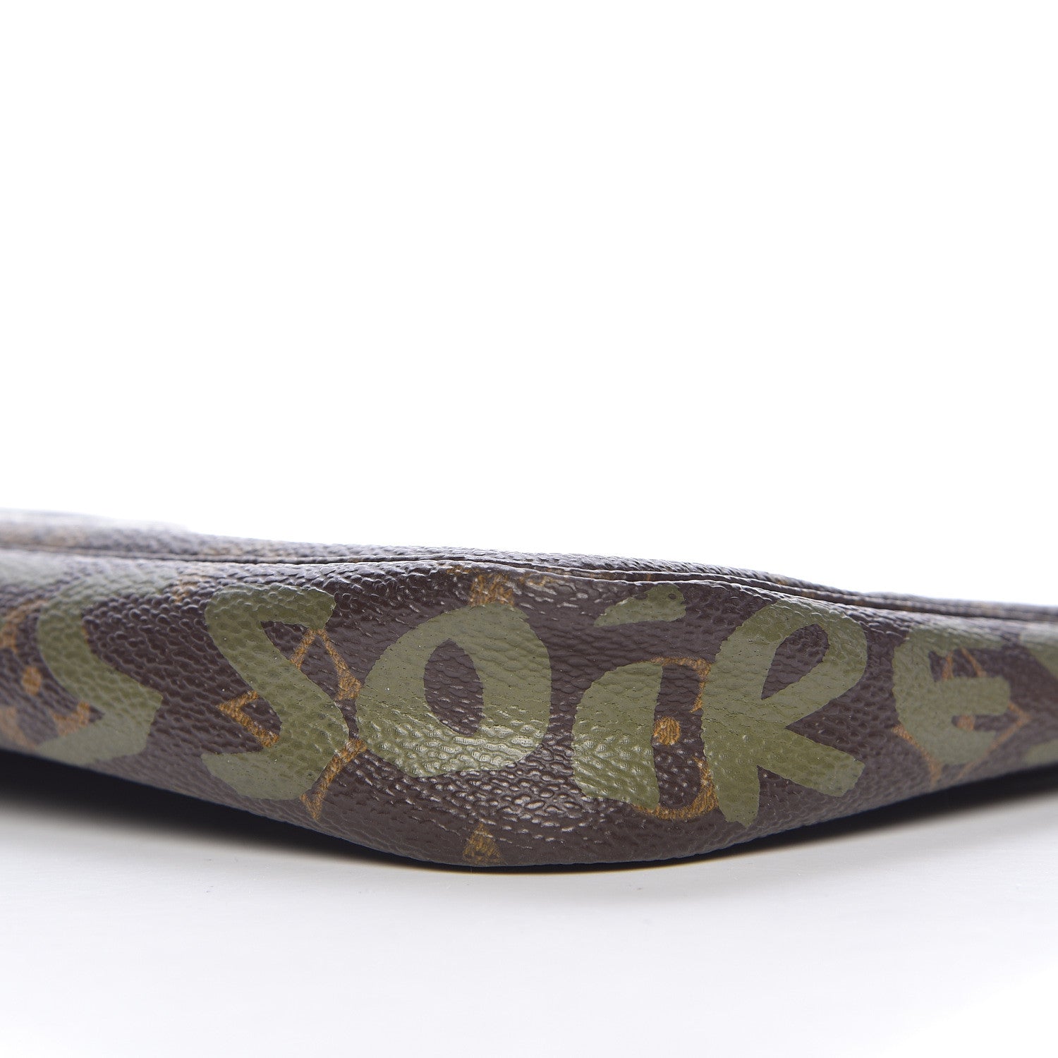 Louis Vuitton Monogram Graffiti Pochette Accessories Kaki 12 of 13
