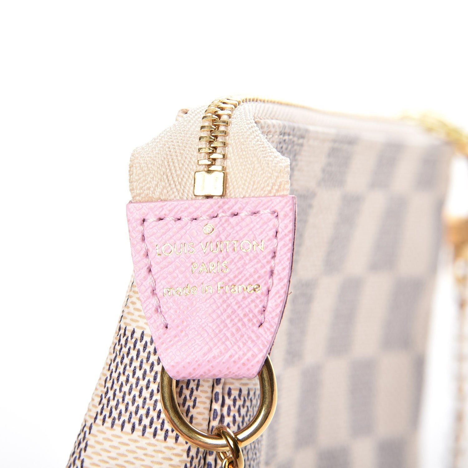 Louis Vuitton Damier Azur 2016 Christmas Animation Mini Pochette Accessories 5 of 7