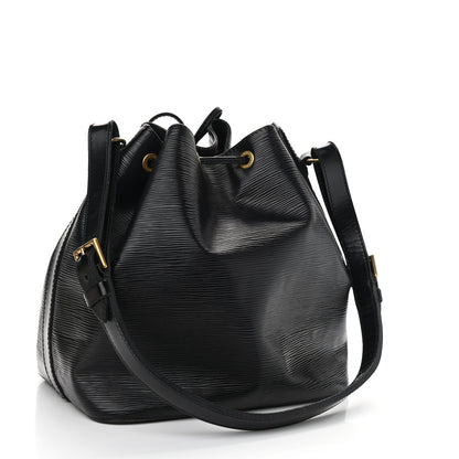 Louis Vuitton Epi Petit Noe Black 3 of 13