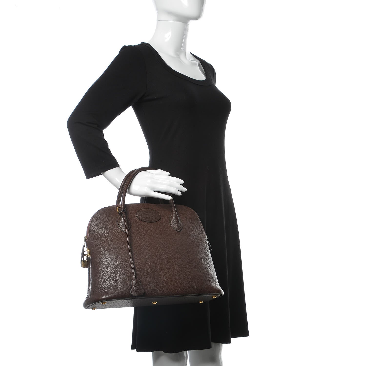 Hermes Ardennes Bolide 35 Chocolate 2 of 18