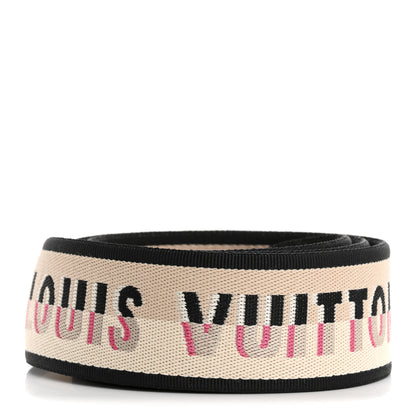 Louis Vuitton Jacquard Speedy Bandouliere 20 Shoulder Strap Black 2 of 6