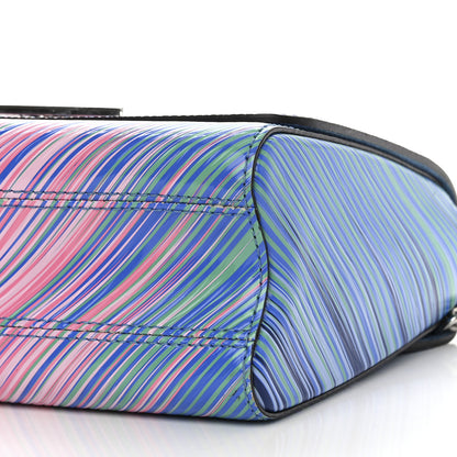 Louis Vuitton Epi Tropical Twist Shoulder Bag MM Blue Rose 10 of 13