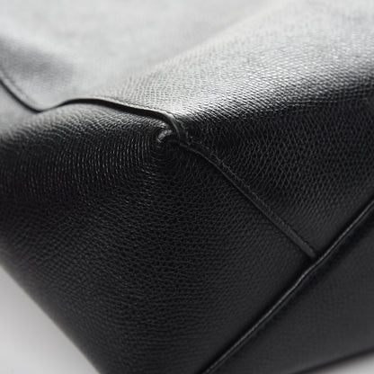 Celine Grained Calfskin Small Vertical Cabas Black 9 of 9