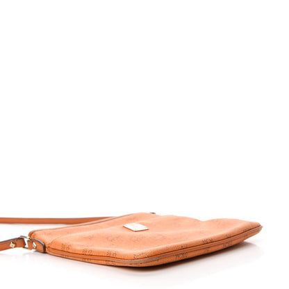 MCM Coated Canvas Messenger Orange 4 of 11