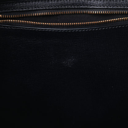 Tom Ford Grained Calfskin Small T Tote Black 12 of 15