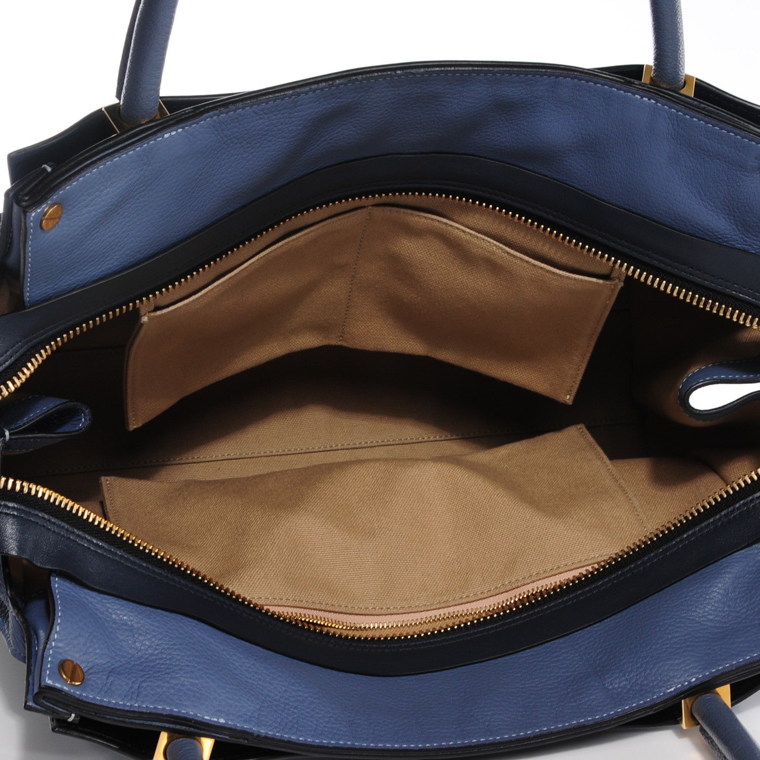 Chloe Calfskin Dree Shoulder Bag Street Blue 5 of 9