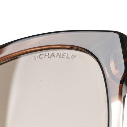 Chanel Acetate Pantos Logo Sunglasses 5458-A Brown 7 of 8