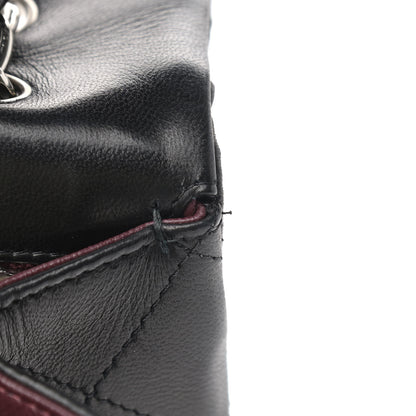 Chanel Lambskin Quilted Maxi Single Flap Black 12 of 22