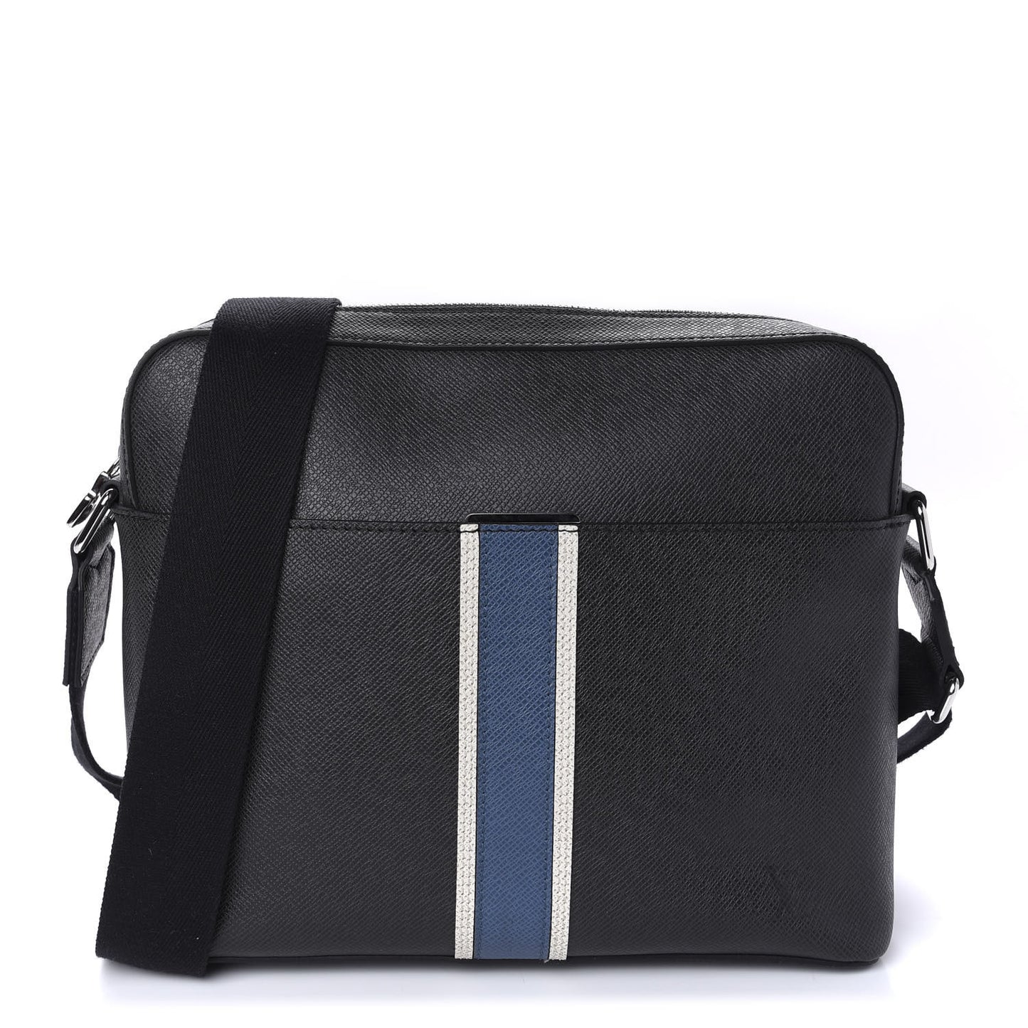 Taiga Stripe Anton Messenger PM Ardoise