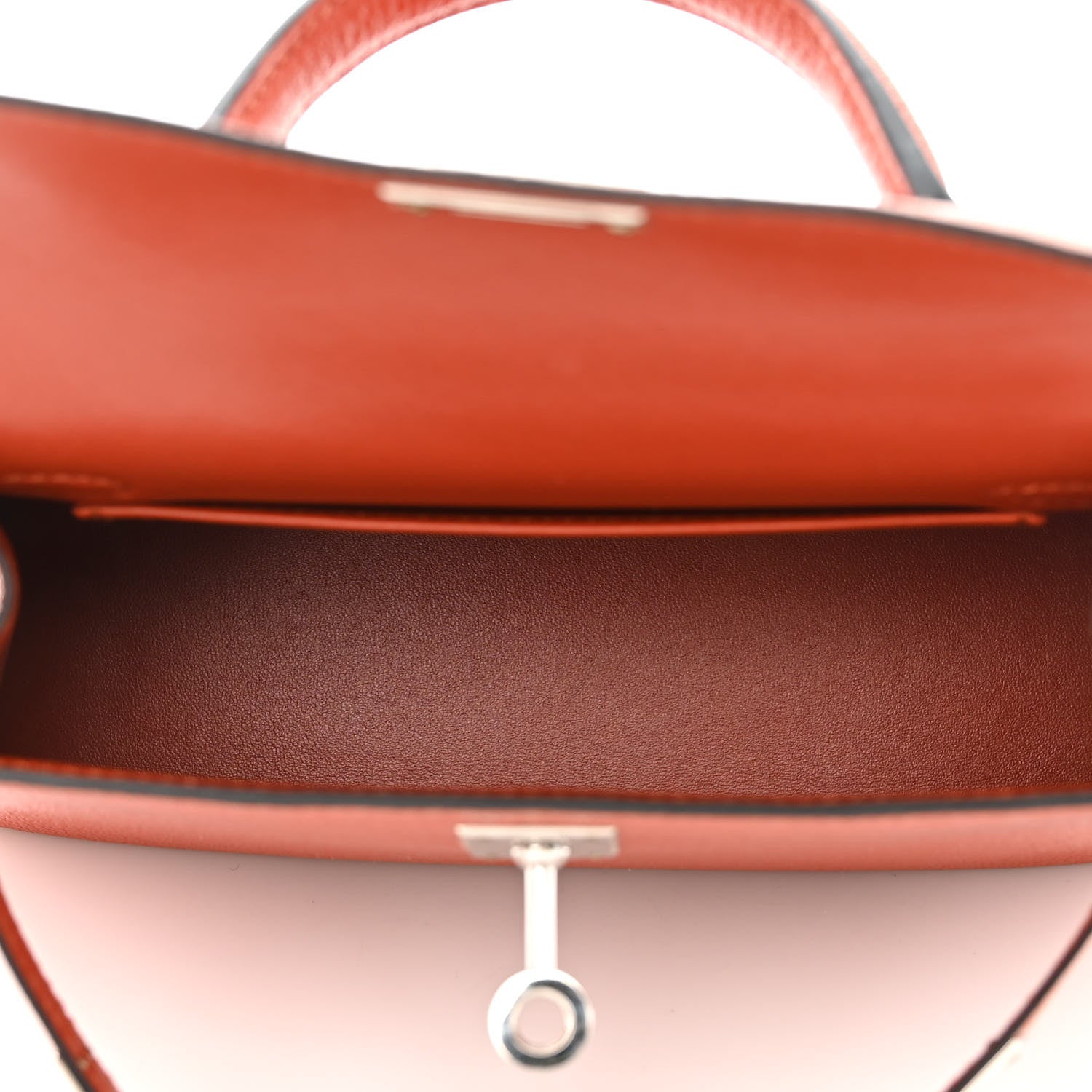 Hermes Chevre Mysore Mini Kelly Sellier 20 Cuivre Rose Mexico 5 of 11