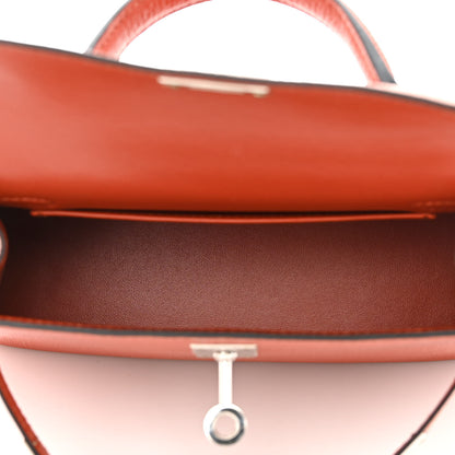 Hermes Chevre Mysore Mini Kelly Sellier 20 Cuivre Rose Mexico 5 of 11