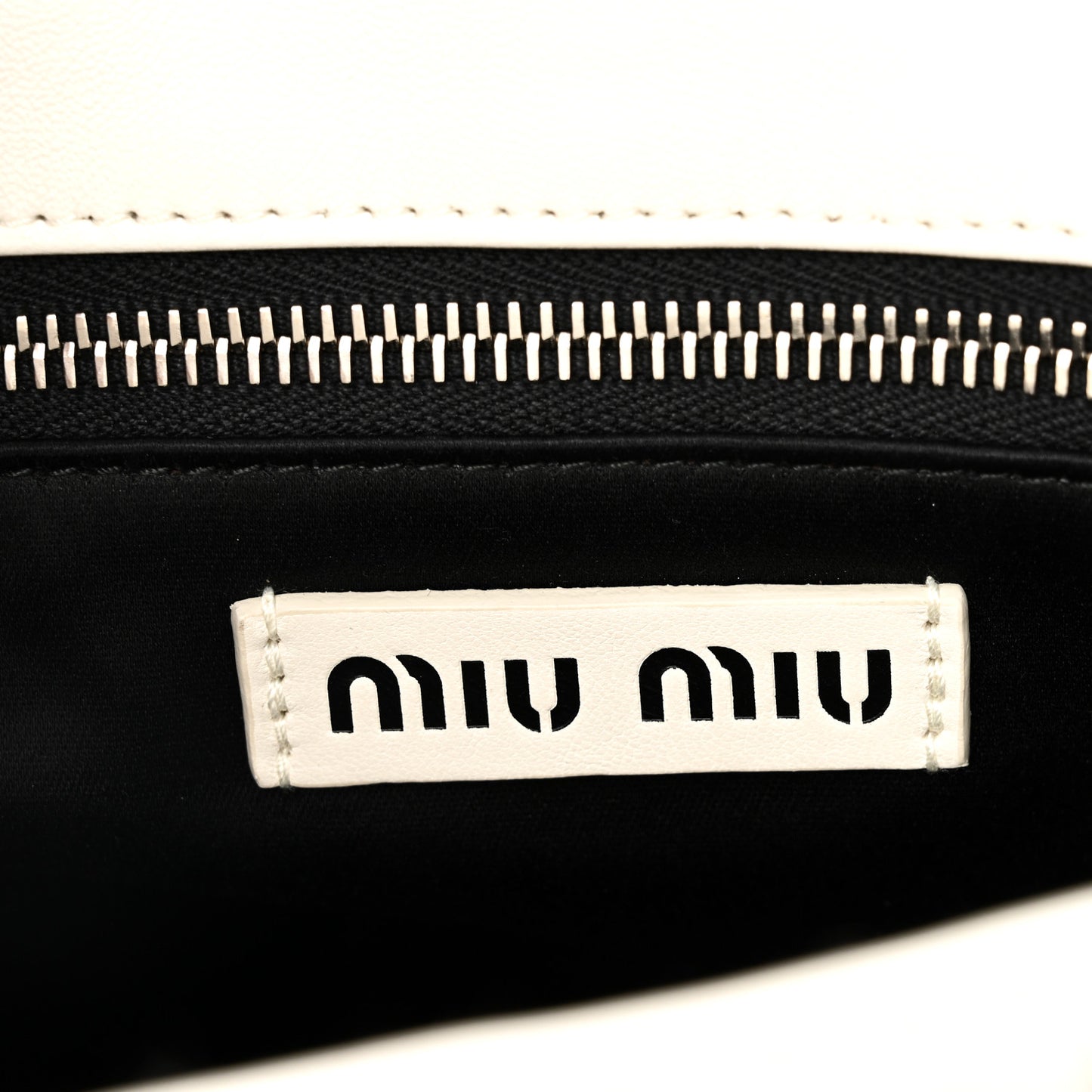 Nappa Matelasse Wicker Basket Bag White Miele