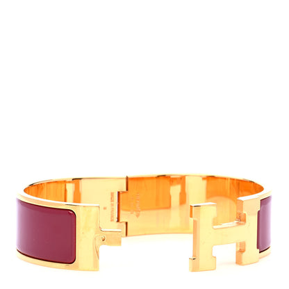 Hermes Enamel Wide Clic Clac H Bracelet PM Muscat 4 of 5