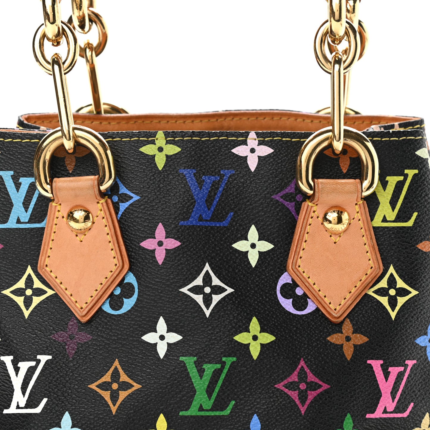 Monogram Multicolor Audra Black