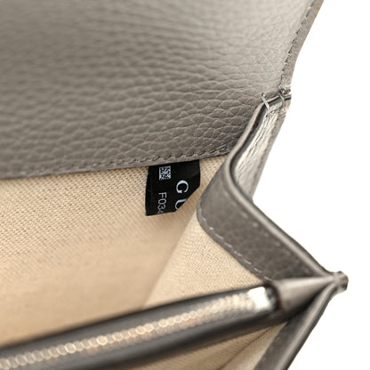 Gucci Pebbled Calfskin Small Dionysus Shoulder Bag Dusty Grey 6 of 12