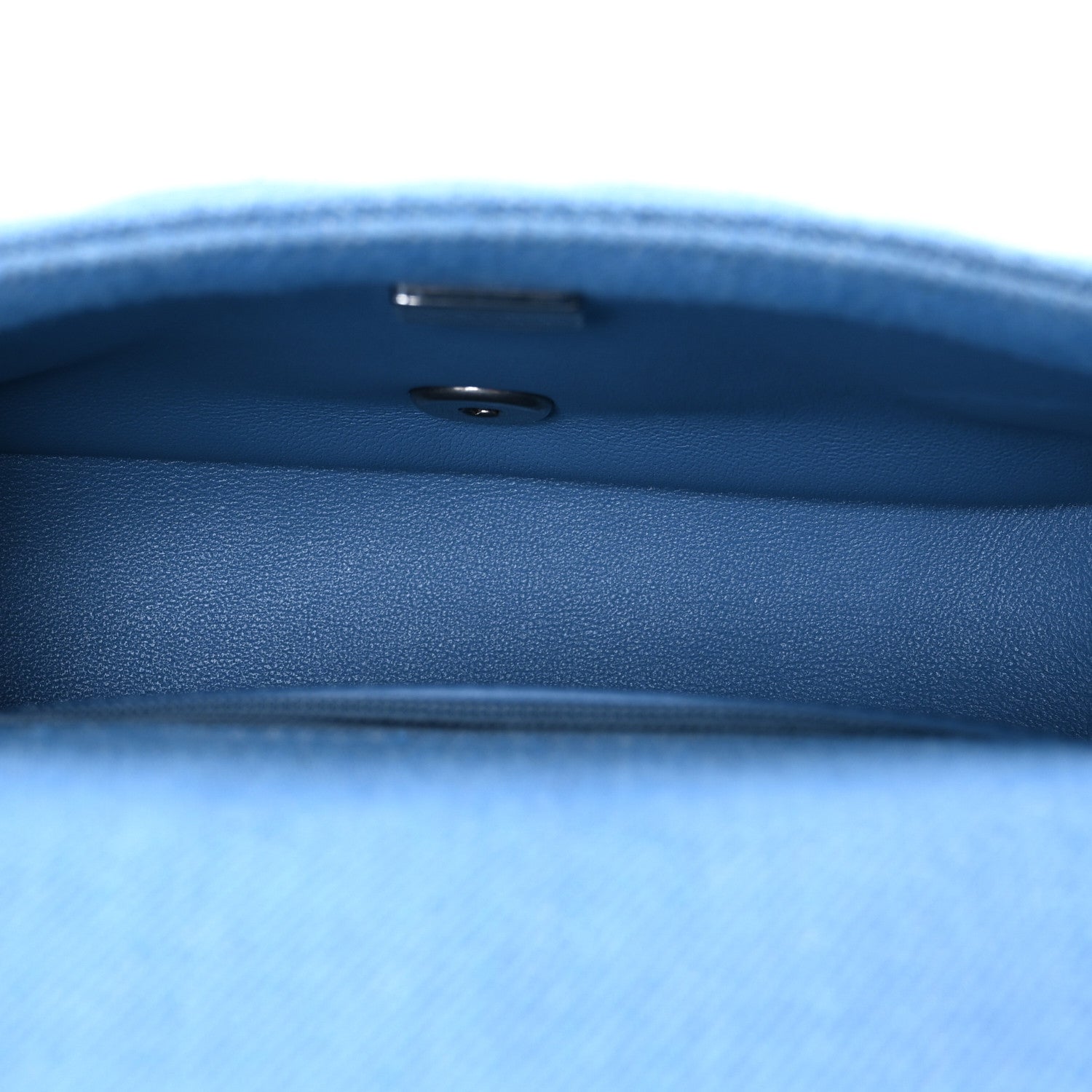 Chanel Denim Quilted Sweetheart Mini Flap Blue 5 of 10