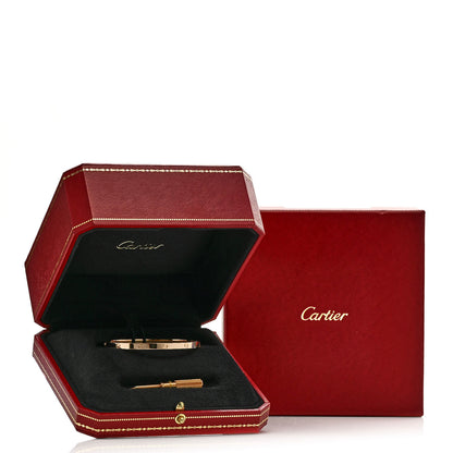Cartier 18K Yellow Gold Small LOVE Bracelet 17 8 of 8
