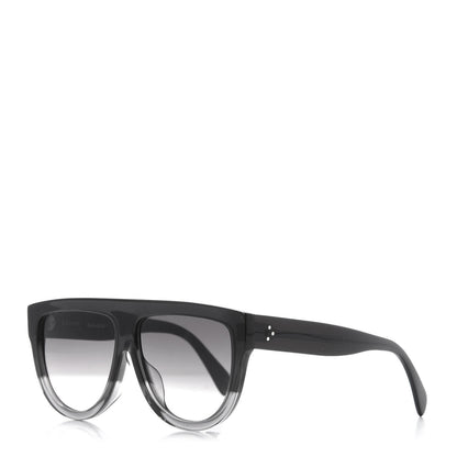 Celine Acetate Aviator Sunglasses CL 40001F Black 1 of 8