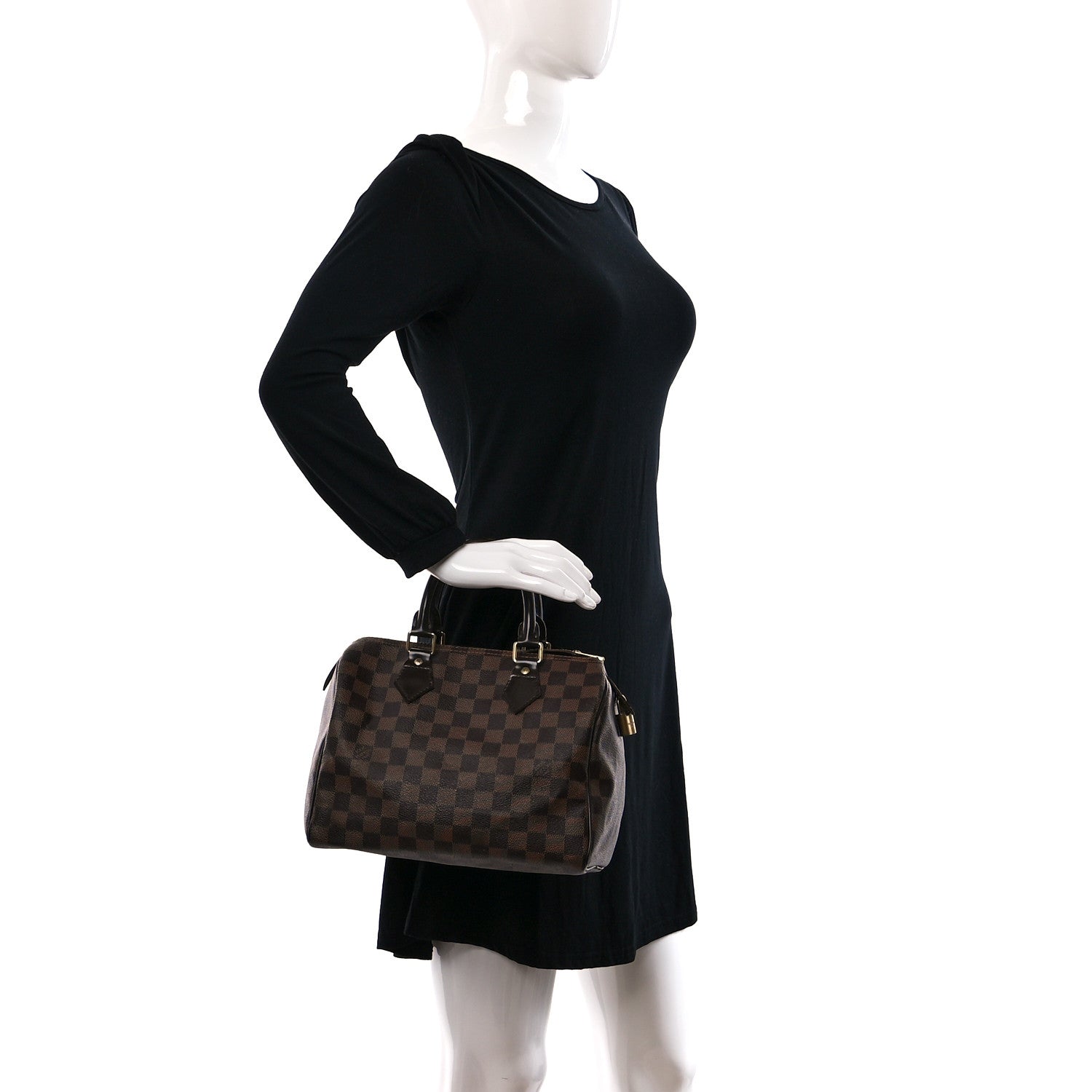 Louis Vuitton Damier Ebene Speedy 25 2 of 9