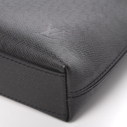 Louis Vuitton Taiga Anton Soft Briefcase Black 12 of 15