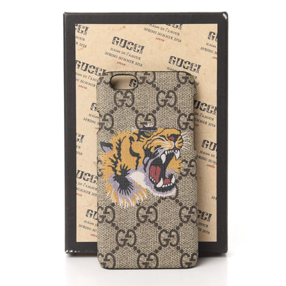 Gucci GG Supreme Monogram Tiger Print iPhone 6 Case 6 of 6