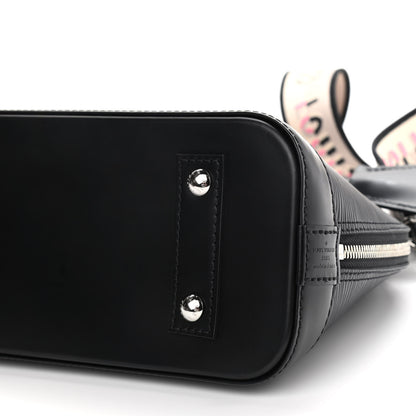 Louis Vuitton Epi Jacquard Alma BB Black 8 of 8