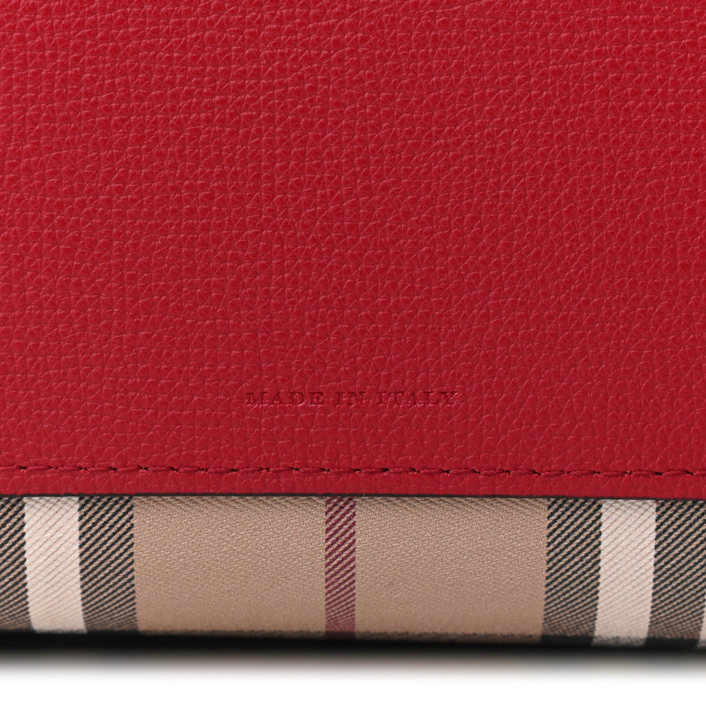 Haymarket Check Medium Reversible Tote Red