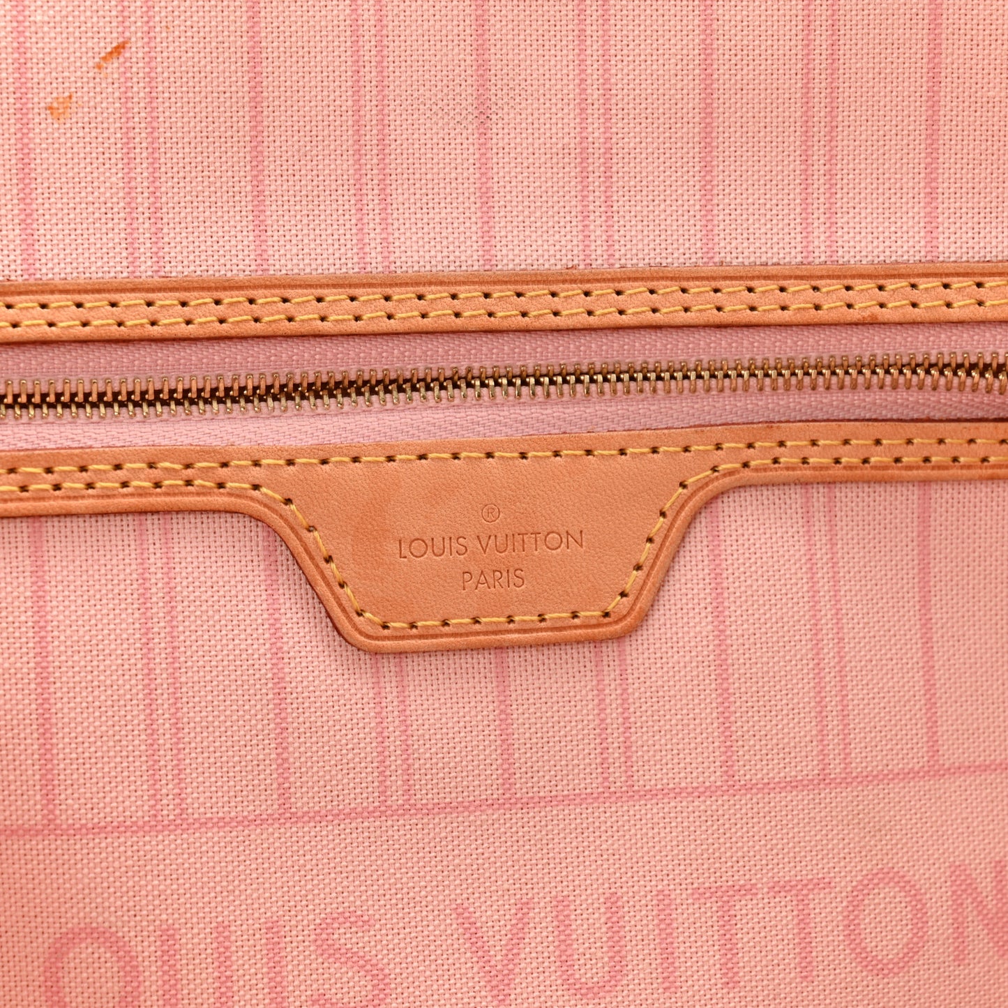 Damier Azur Neo Neverfull MM Rose Ballerine