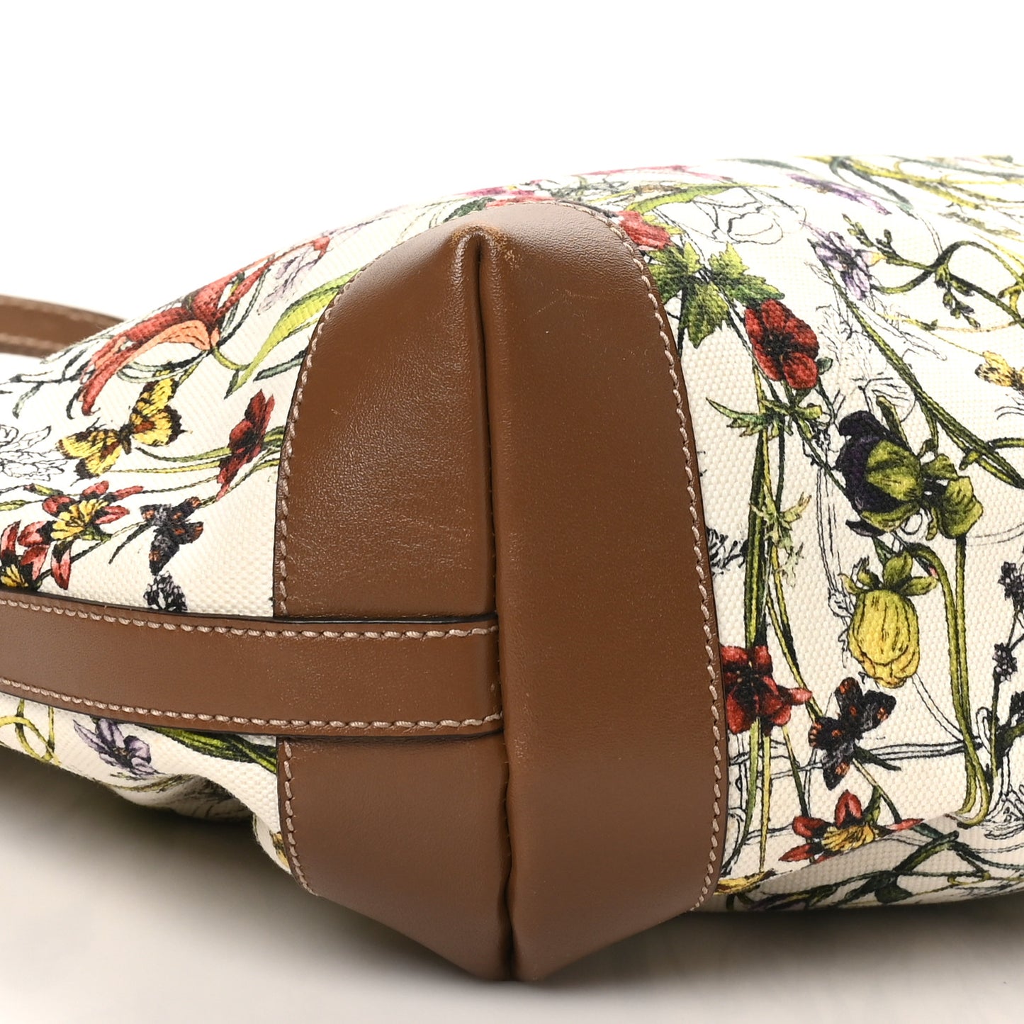 Canvas Flora Infinity Medium Craft Tote White Multicolor Acero
