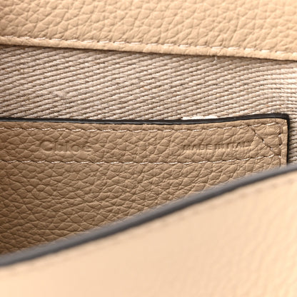 Chloe Calfskin Mini Marcie Round Crossbody Bag Root Beige 5 of 8