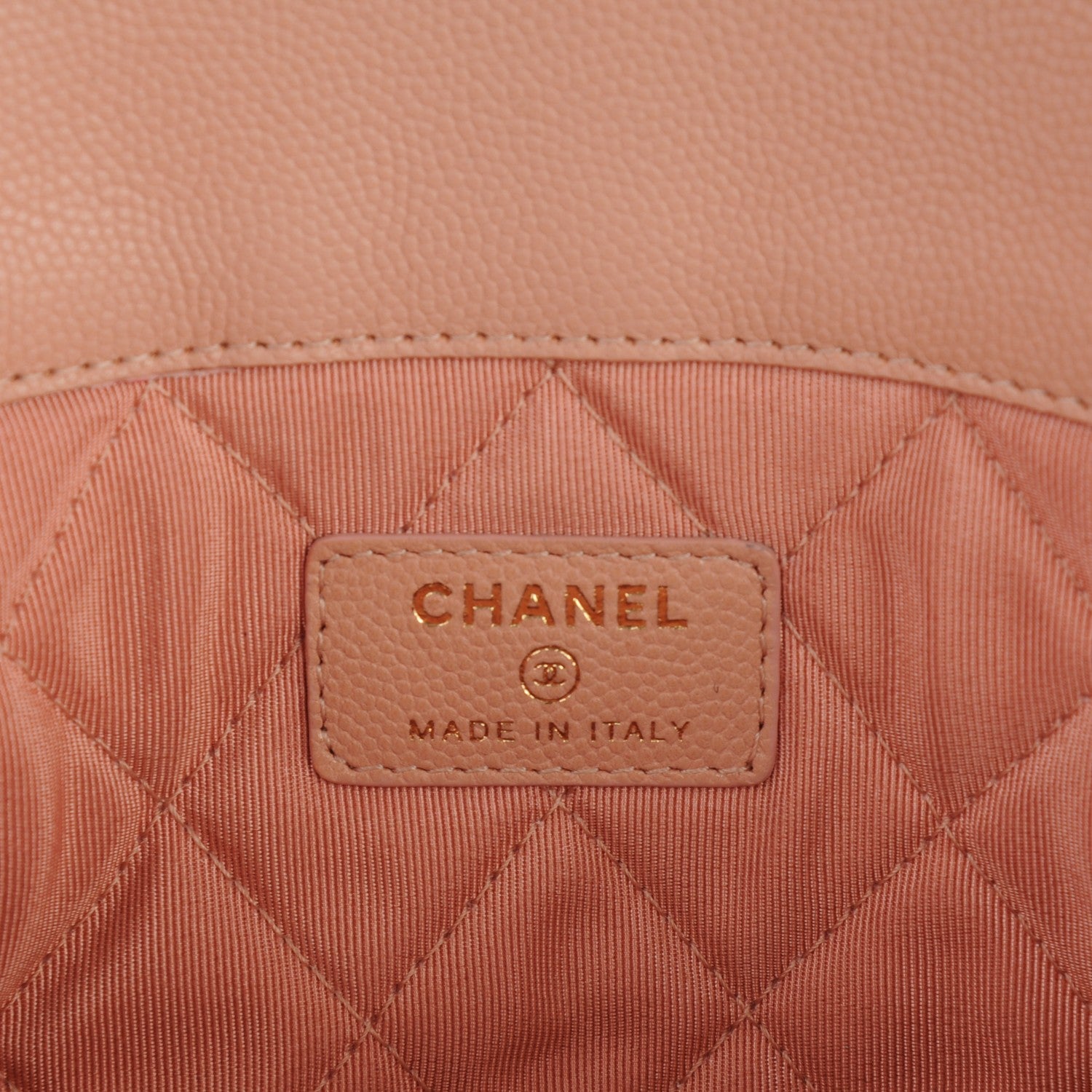 Chanel Caviar Quilted Medium Golden Class Pouch Light Pink 6 of 7