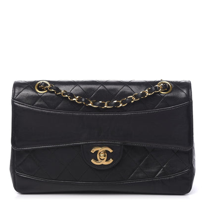 Chanel Lambskin Quilted Medium Single Flap Black 1 of 15