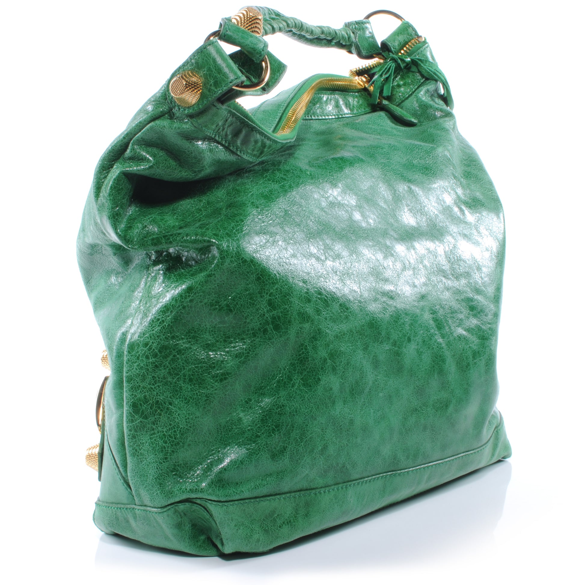 Balenciaga Chevre Giant 21 Gold Hardware Day Hobo Vert Gazon 3 of 7