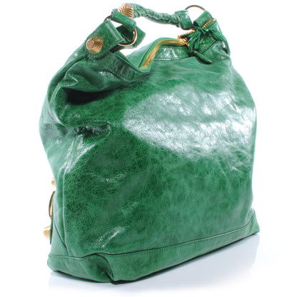 Balenciaga Chevre Giant 21 Gold Hardware Day Hobo Vert Gazon 3 of 7