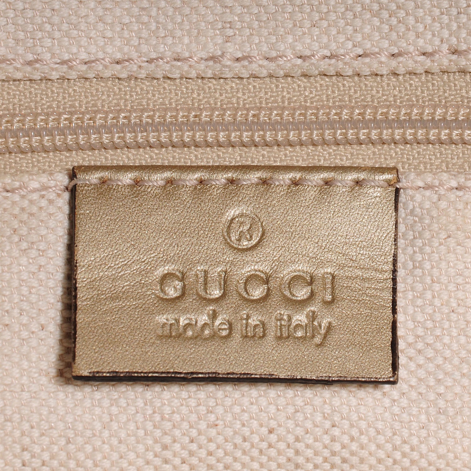 Gucci Guccissima Medium Sukey Tote Champagne 7 of 9