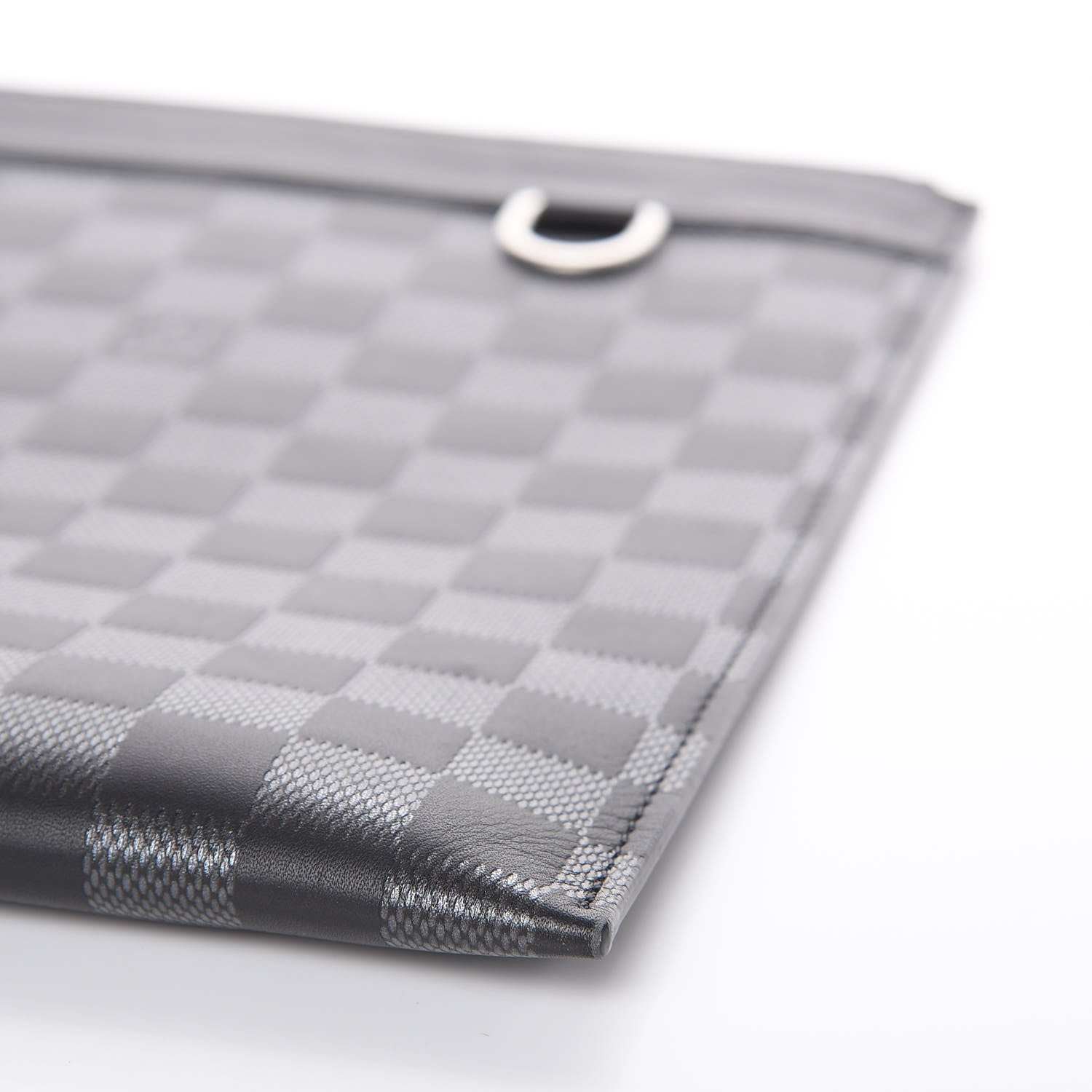 Louis Vuitton Damier Infini Discovery Pochette GM Onyx Silver 10 of 10