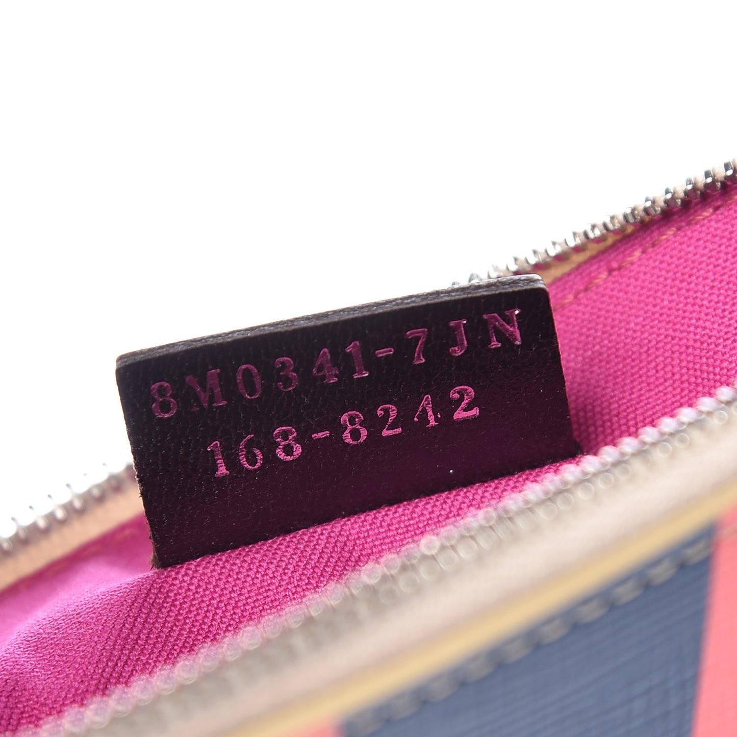 Vitello Elite Crystal Eye Monster Zip Pouch Bellini Multicolor