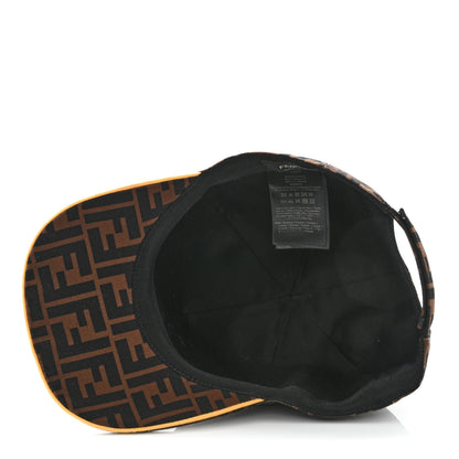 Fendi Canvas FF Reloaded Baseball Hat Tobacco Yellow 13 of 16