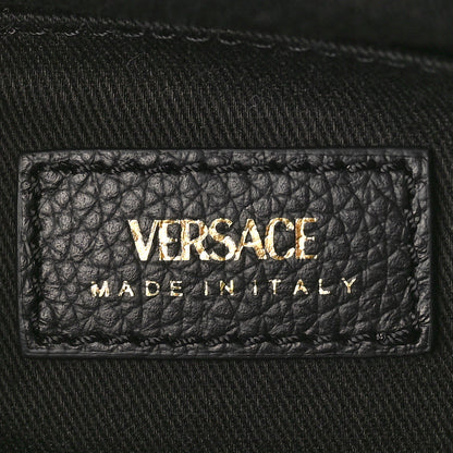 Versace Calfskin Virtus Bowling Bag Black 6 of 8