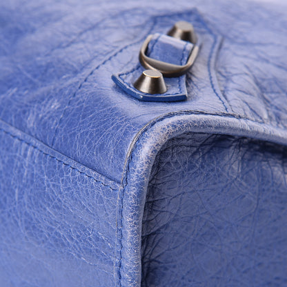 Balenciaga Agneau Classic Hardware City Bleut Bleu Glacier 10 of 16