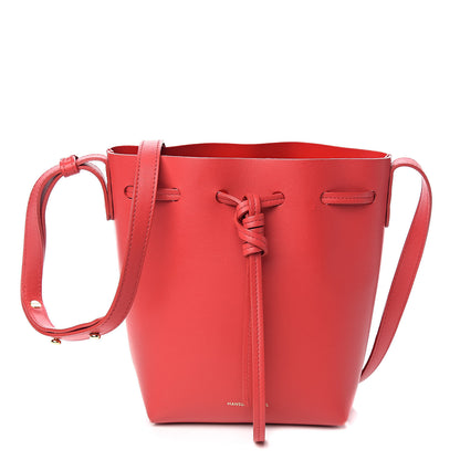 Mansur Gavriel Calfskin Mini Mini Bucket Bag Flamma 1 of 13