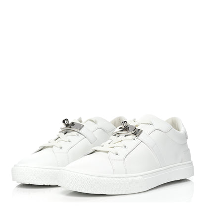Hermes Calfskin Day Sneakers 39 White 3 of 10
