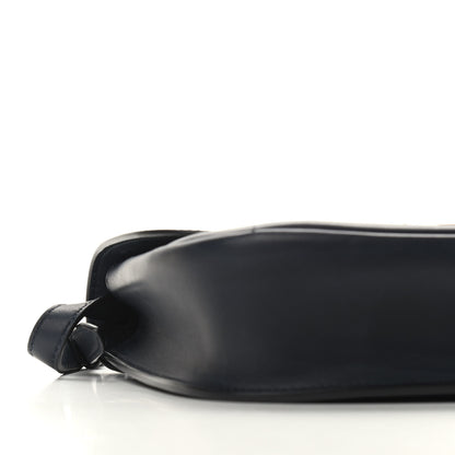 Saint Laurent Smooth Calfskin Monogram Medium Kaia Satchel Deep Marine 10 of 11