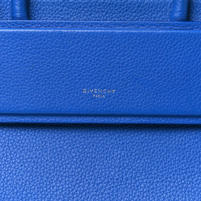 Givenchy Grained Calfskin Mini Horizon Satchel Blue 8 of 11