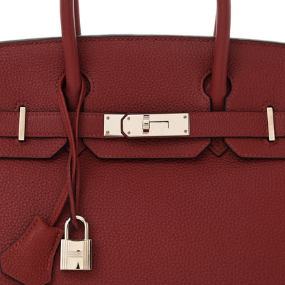 Hermes Togo Birkin 30 Rouge Grenat 8 of 15