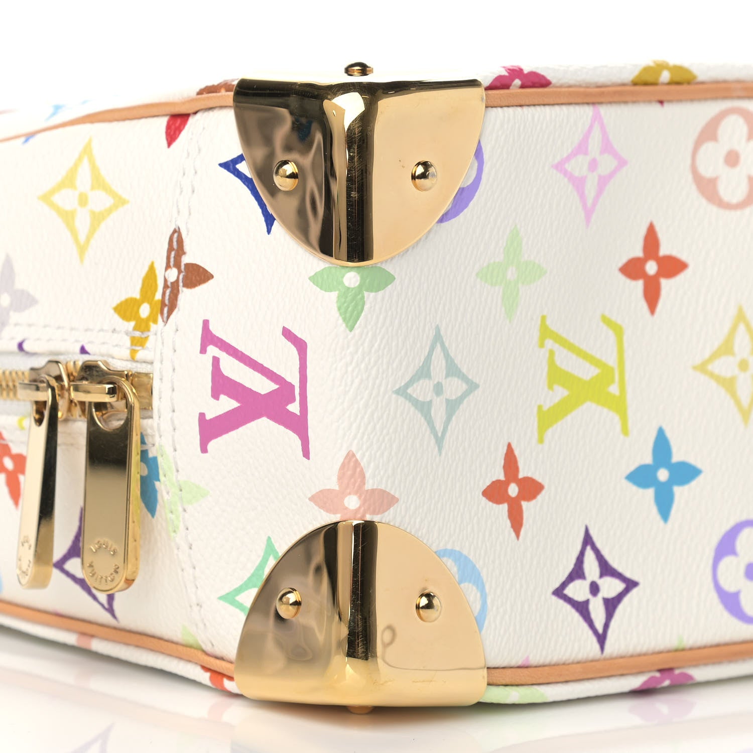Louis Vuitton Monogram Multicolor Trouville White 7 of 8