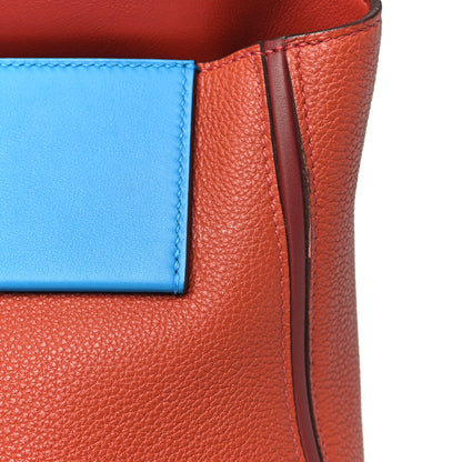 Hermes Evercolor Swift 24/24 29 Brique Rouge H Rouge Piment Bleu Frida 11 of 11