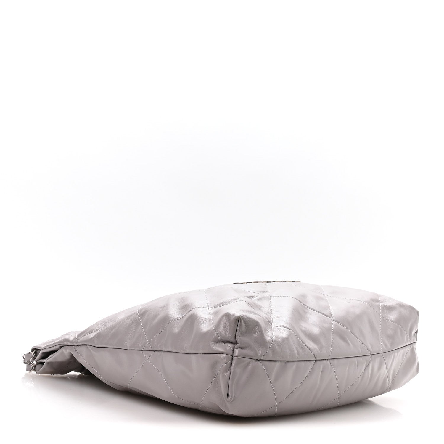 Chanel Shiny Calfskin Quilted Chanel 22 Grey 5 of 11